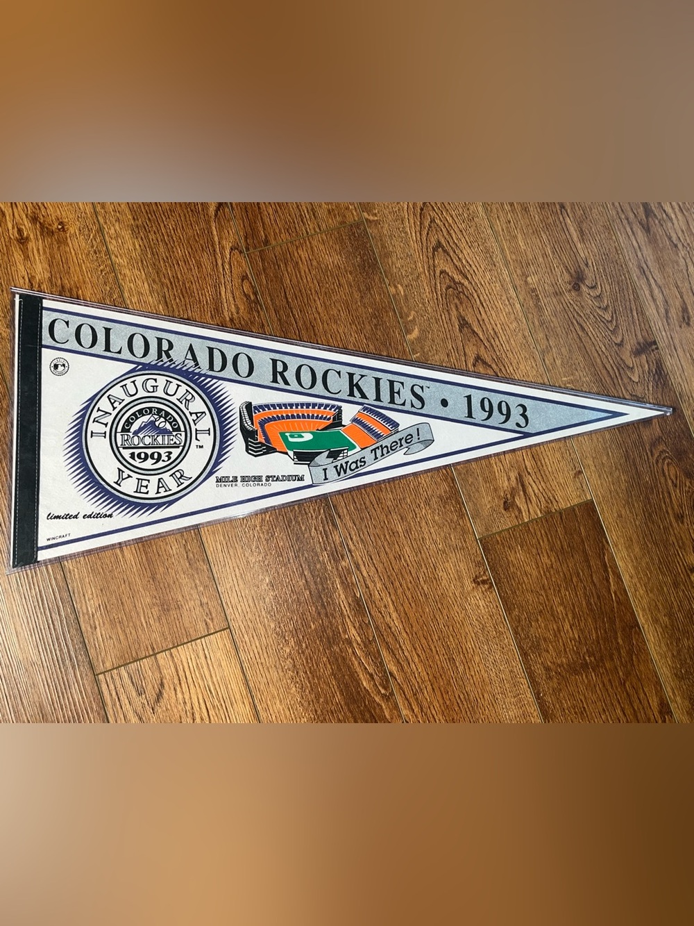 Vintage 1993 Opening Day Mile High Stadium Inaugural Year Colorado Rockies